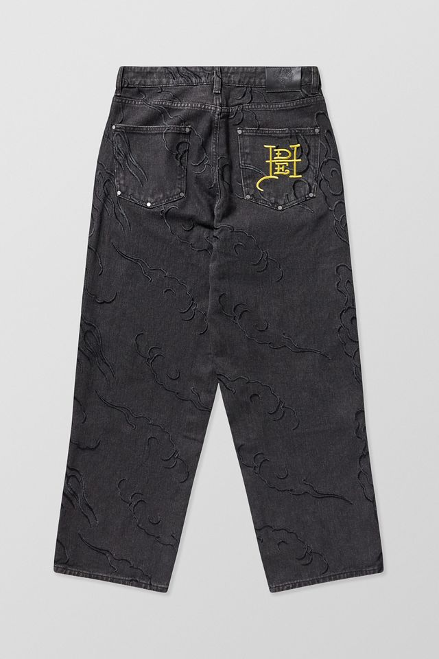 Ed Hardy UO Exclusive All-Over Embroidered Jeans #4
