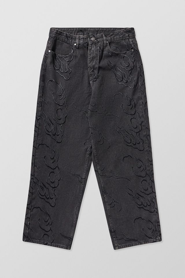 Ed Hardy UO Exclusive All-Over Embroidered Jeans #5