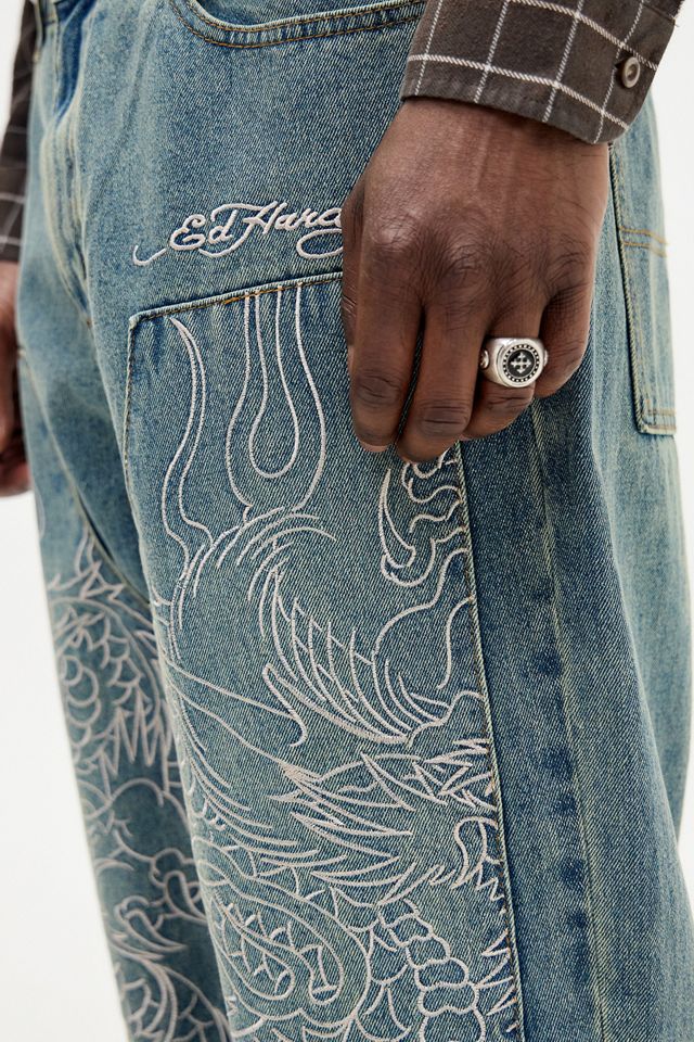 Ed Hardy UO Exclusive Snake Panther Carpenter Jeans #2