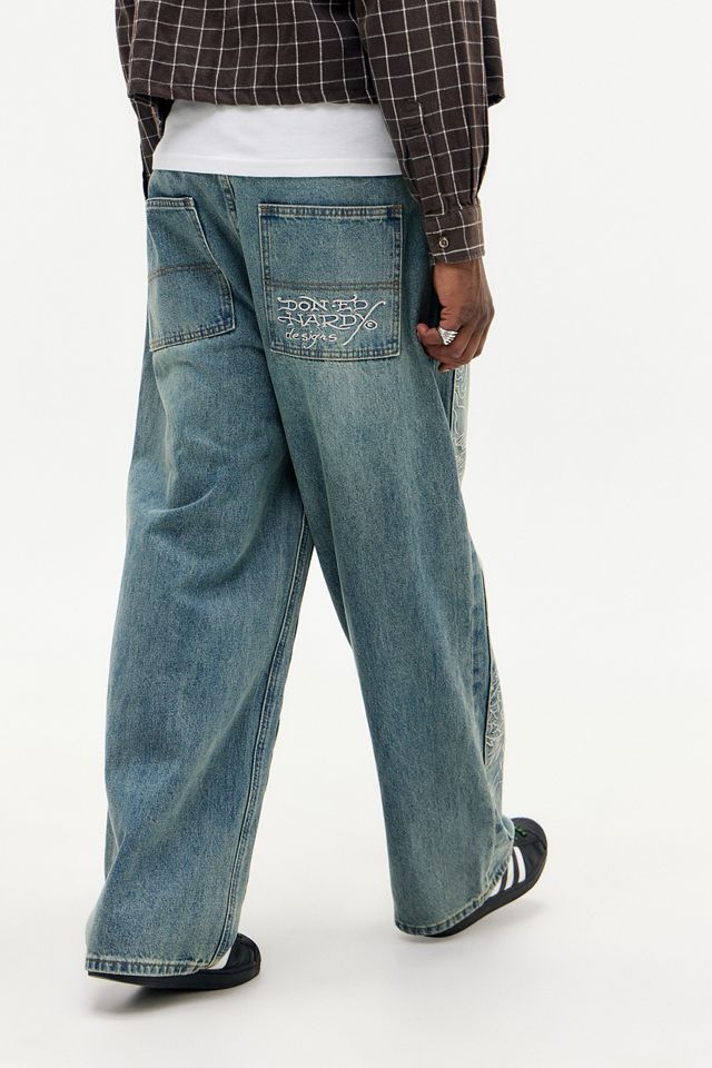 Ed Hardy UO Exclusive Snake Panther Carpenter Jeans #5