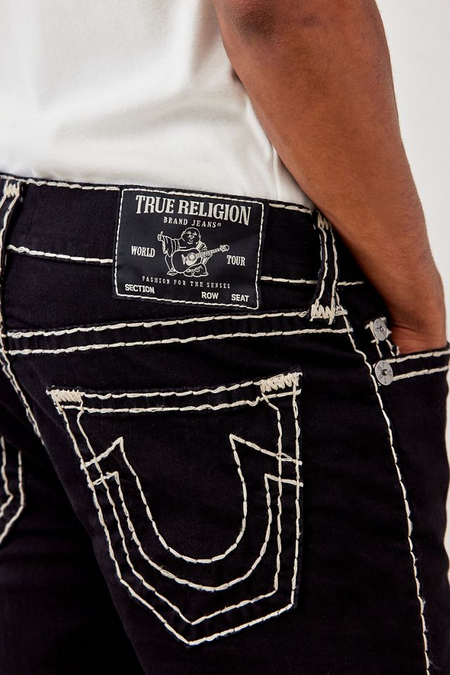 True Religion - Jean délavé Rocco noir #3