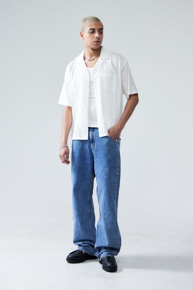 Tommy Jeans Mid-Wash Aiden Baggy Jeans  #1