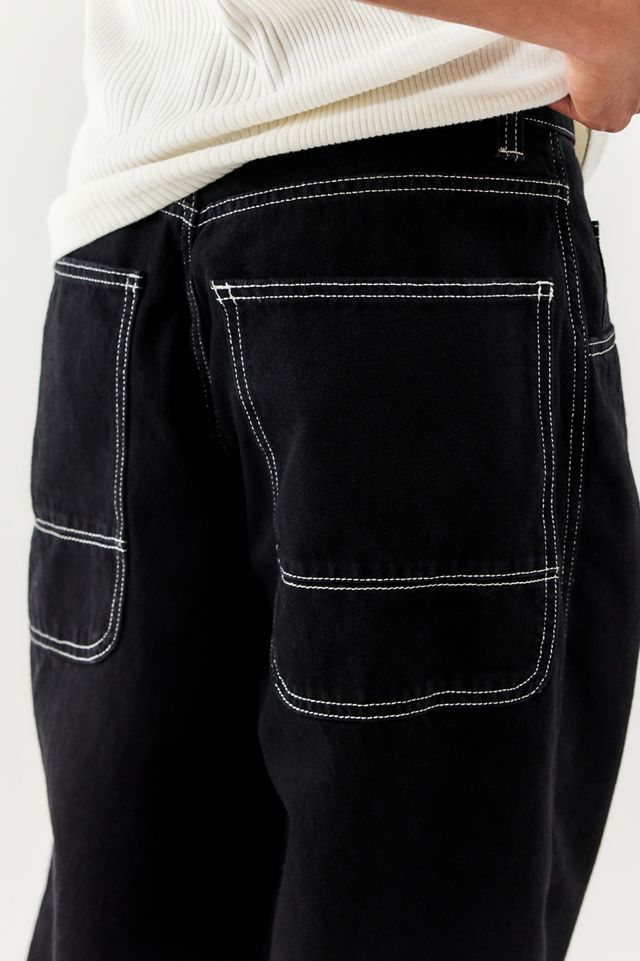 BDG Neo Skate Black Contrast Stitch Jeans  #3