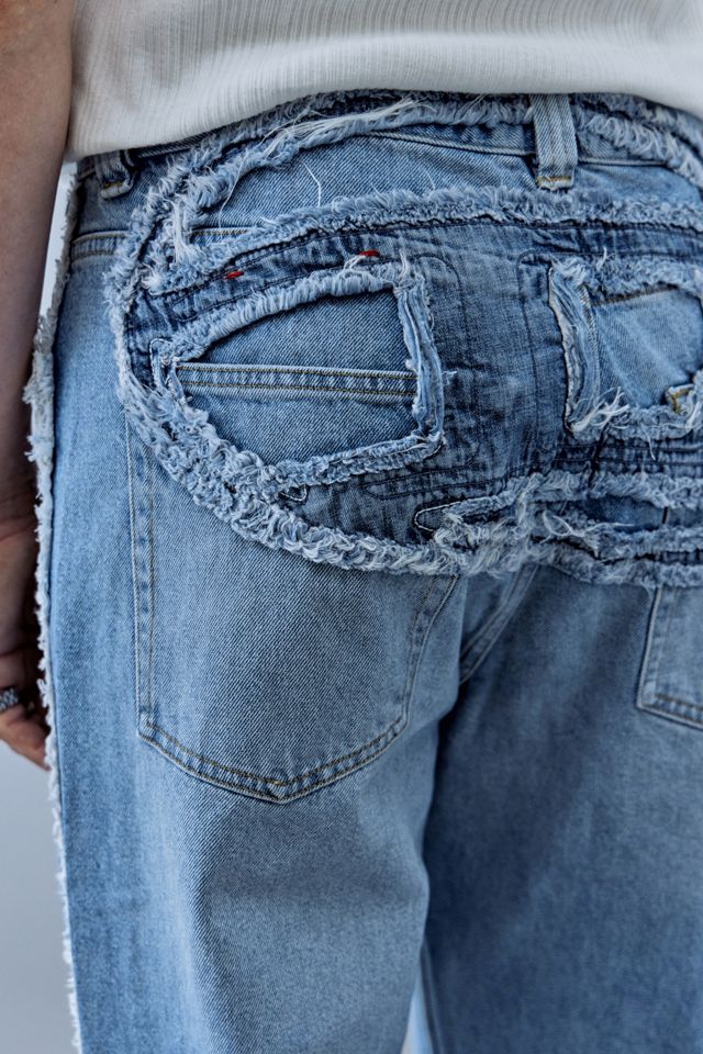 Diesel Light Wash D-Macs 0hlac Straight Jeans #4