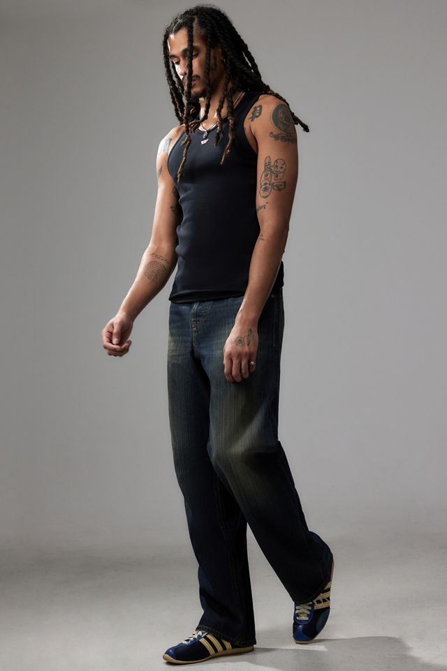 Diesel Dark-Wash 2001 D-Macro Straight Jeans #1