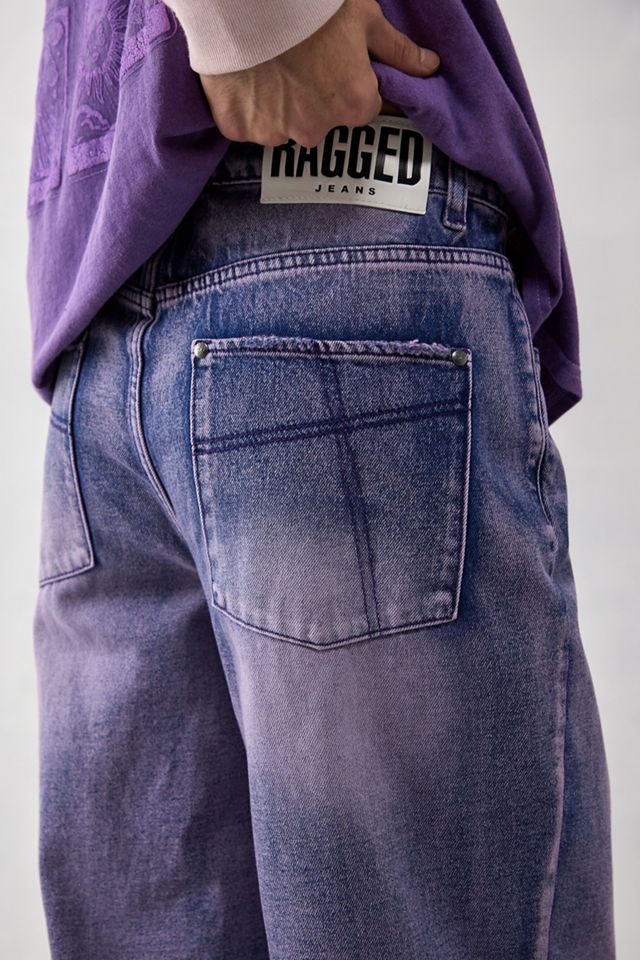 The Ragged Priest UO Exclusive Purple Tint Straight Jeans  #1