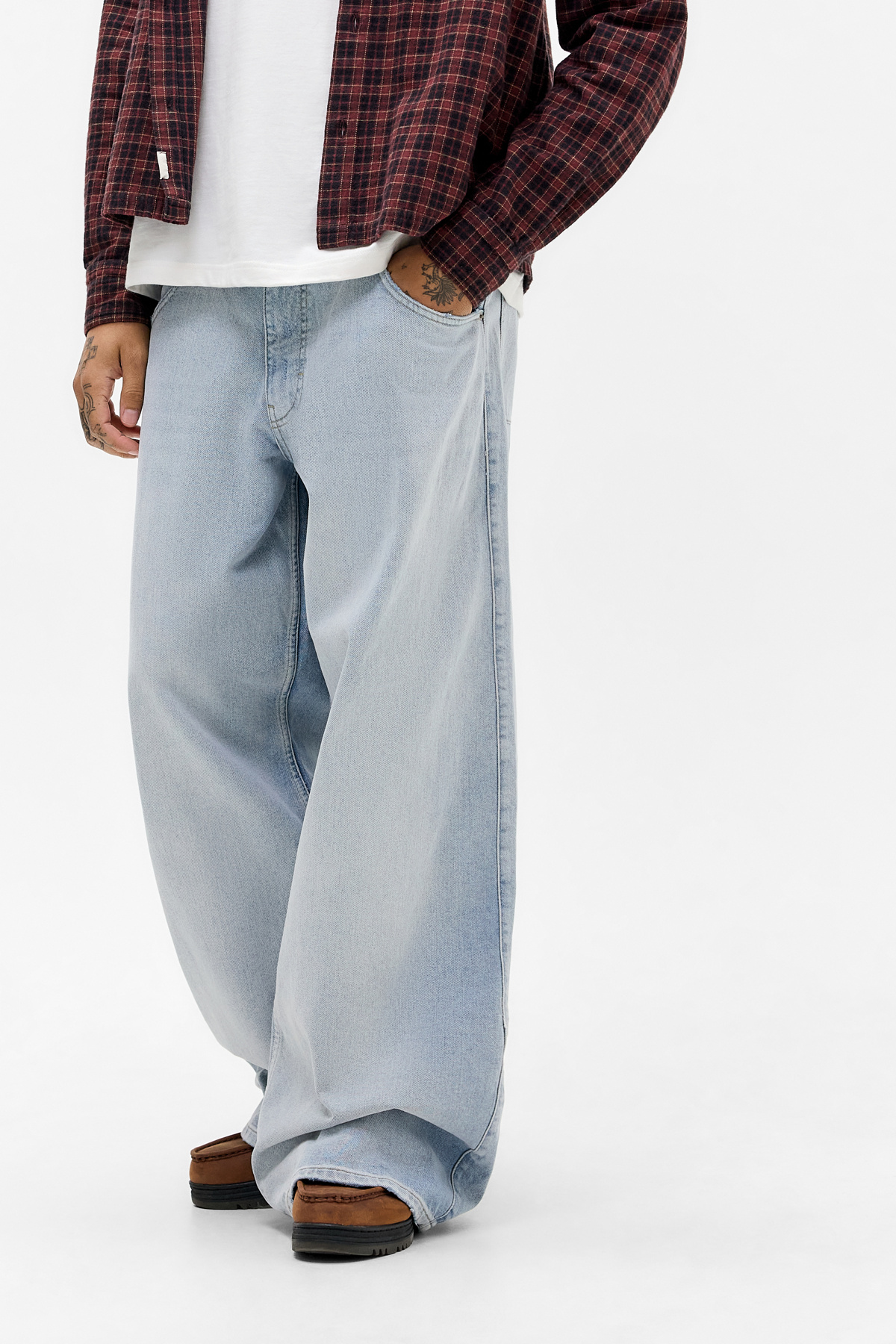 BDG Bleach Stacked Skate Jeans