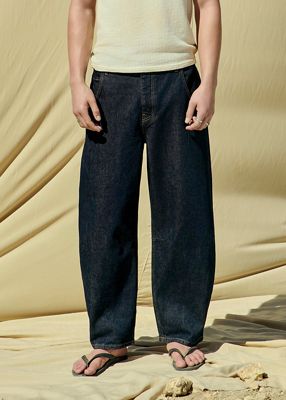 Jaded London Sandblast Blue Wash Colossus Jeans | Urban Outfitters UK