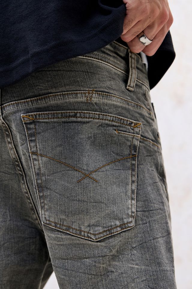 BDG Washed Black Drainpipe Gerade Geschnittene Jeans #2