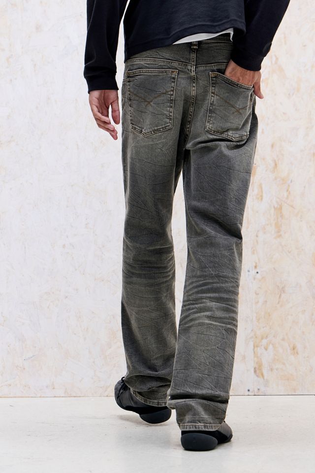 BDG Washed Black Drainpipe Gerade Geschnittene Jeans #3