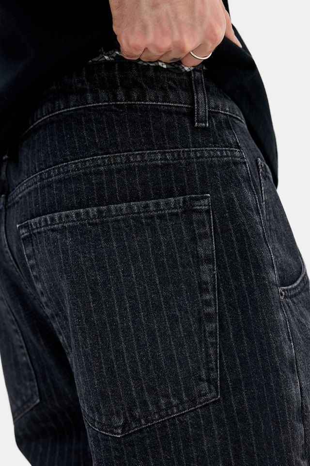 BDG Black Stripe Cacoon Jeans #2