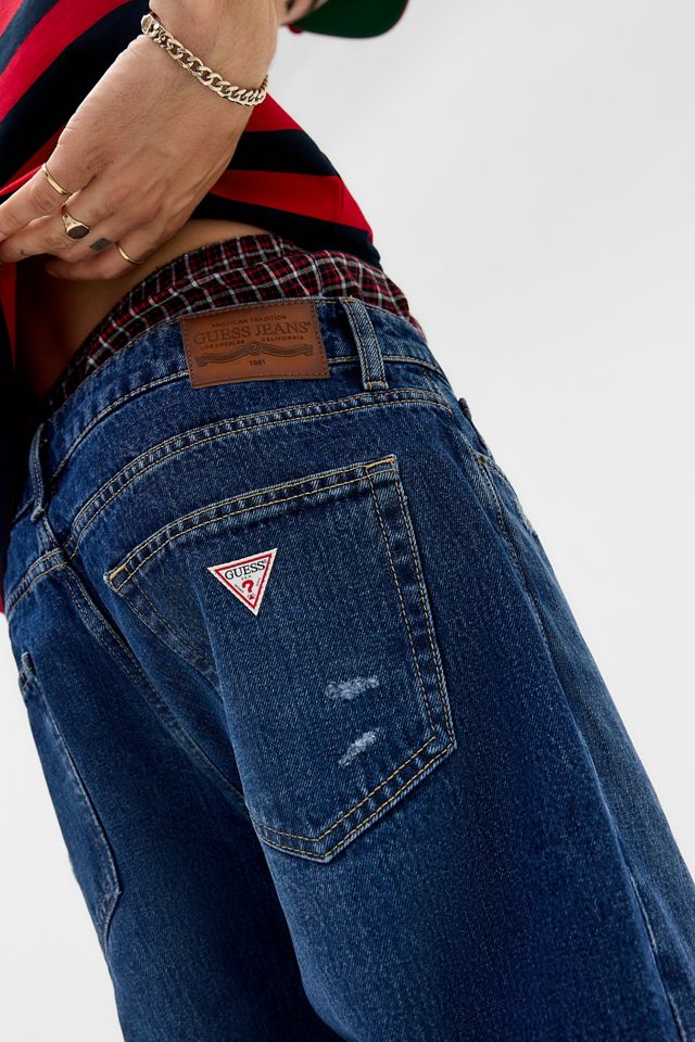 Jeans Strappati Lavaggio Scuro Guess #3