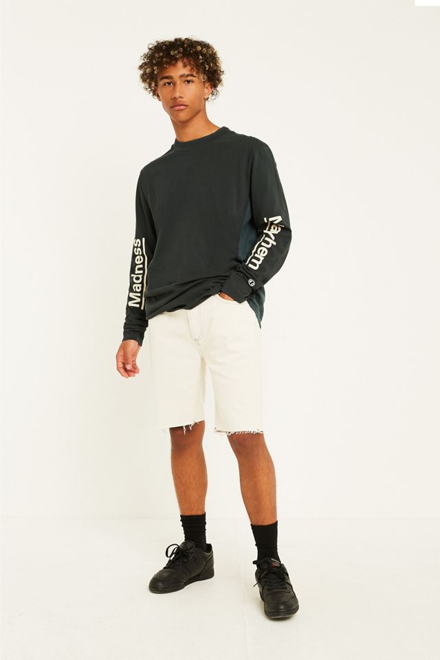 BDG – Dad-Jeansshorts in Ecru #2