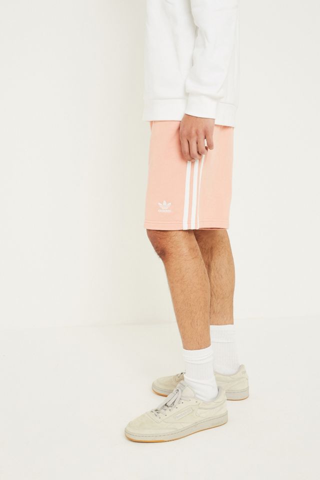 adidas 3-Stripe Dusty Pink Shorts #1