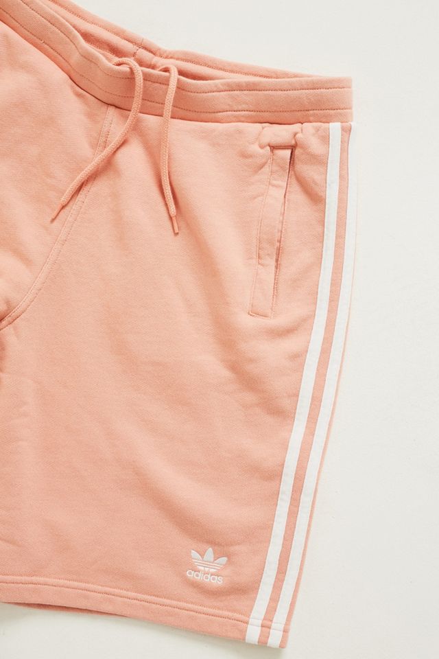 adidas 3-Stripe Dusty Pink Shorts #4
