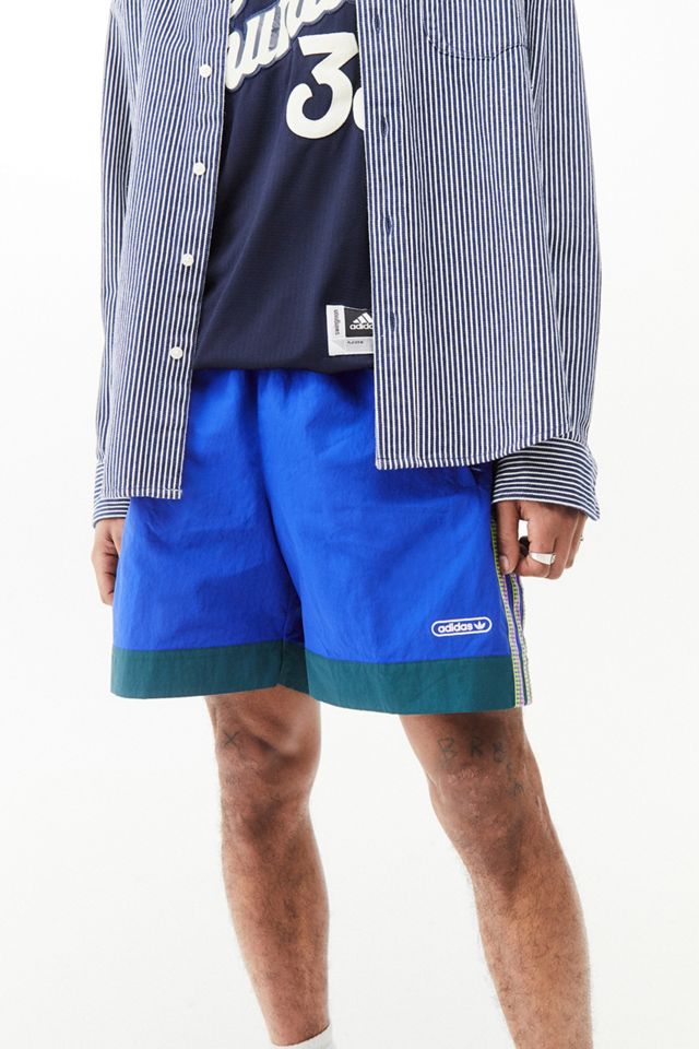 adidas Royal Blue Taped Shorts | Urban Outfitters UK