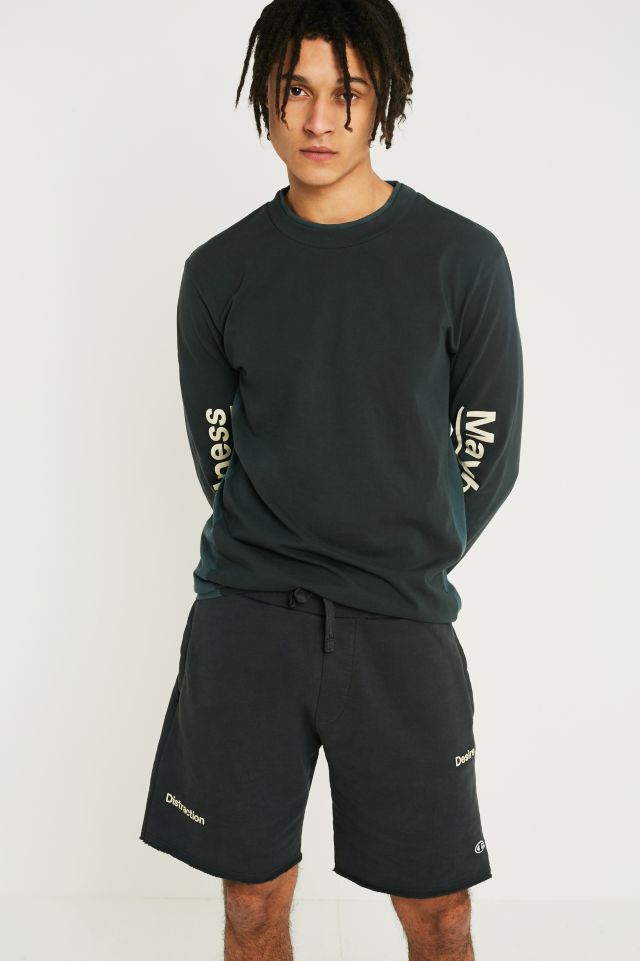 jogger Behandling Afsnit Champion X Wood Wood Track Black Shorts | Urban Outfitters UK