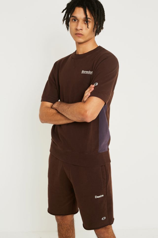 Champion store shorts brown