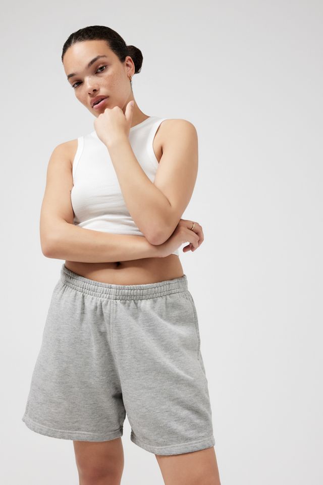 BDG Grey Bonfire Shorts  #5