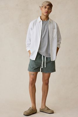 BDG Grüne Volley Denim Shorts