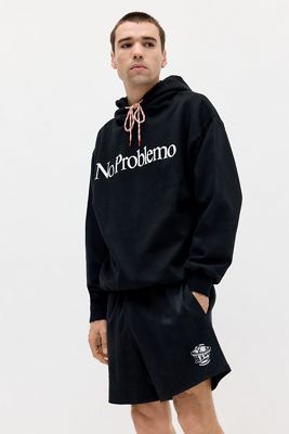 iets frans... Black Stripe Sports Shorts