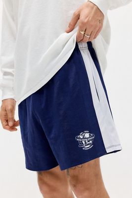 iets frans... Short de sport à empiècement bleu marine