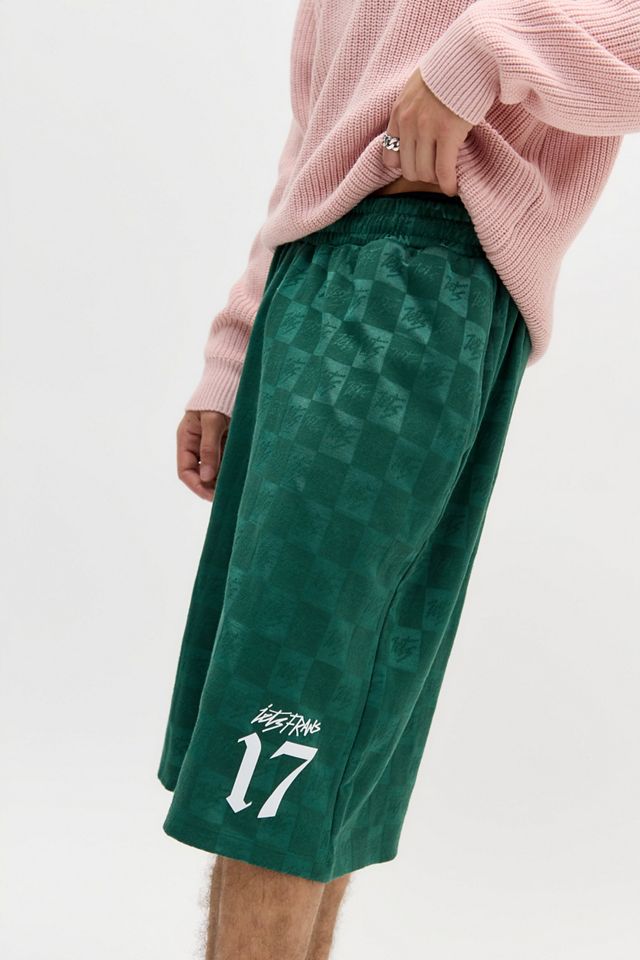 iets frans... Green Check Sports Shorts #1