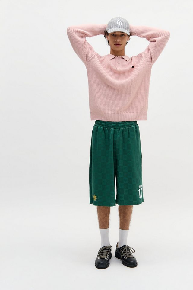 iets frans... Green Check Sports Shorts #2