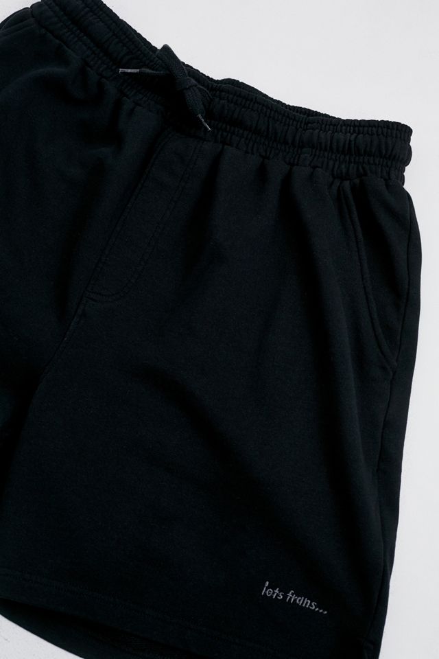iets frans… Solid Black Shorts #3