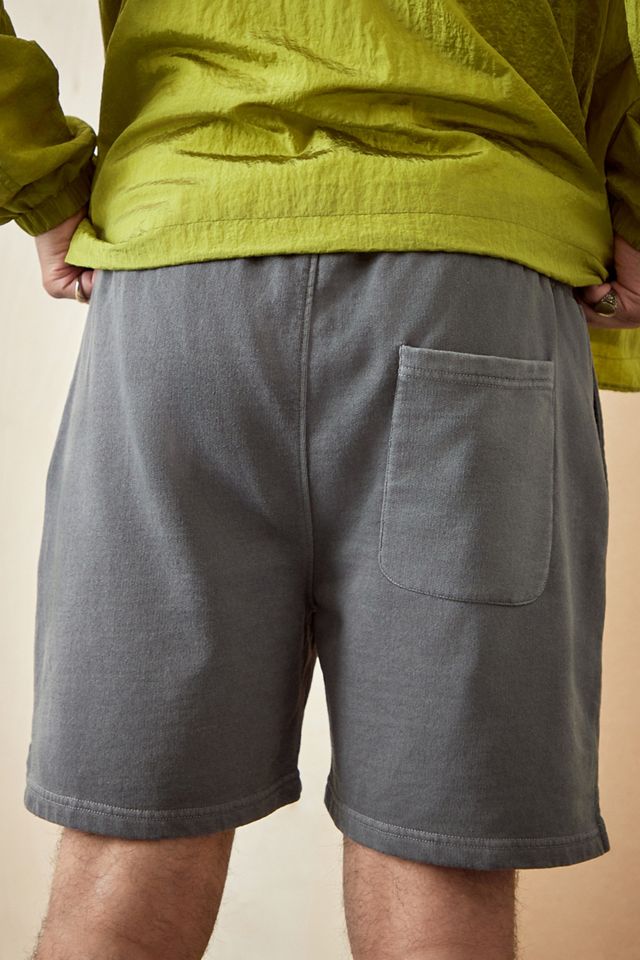 iets frans...Washed Black Jersey Shorts  #3