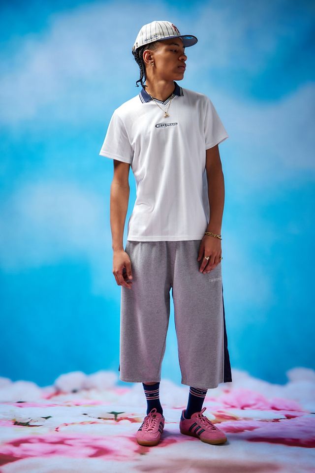 iets frans... Grey Cropped Harri Baggy Joggers #1