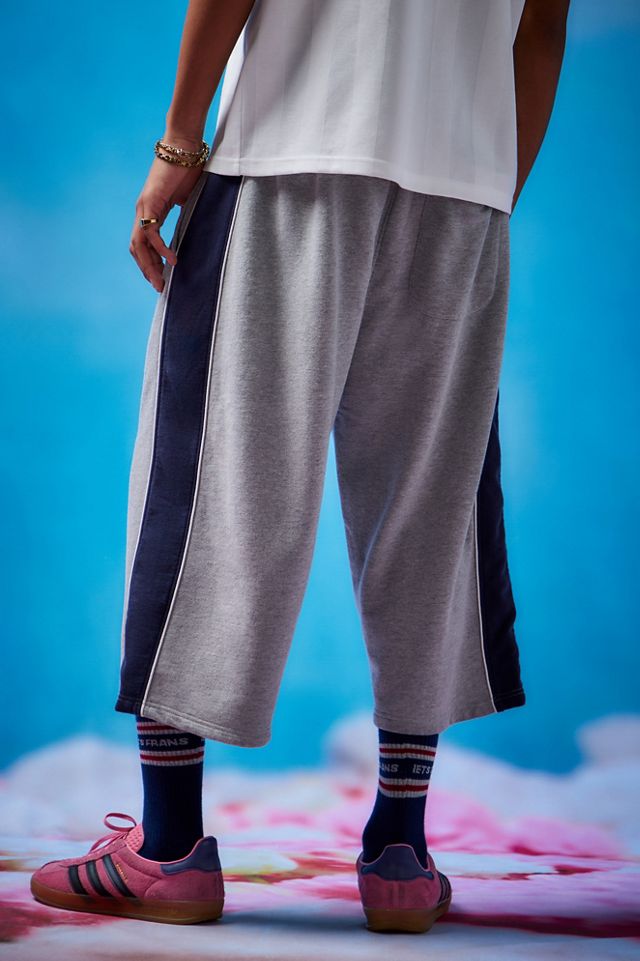 iets frans... Grey Cropped Harri Baggy Joggers #2
