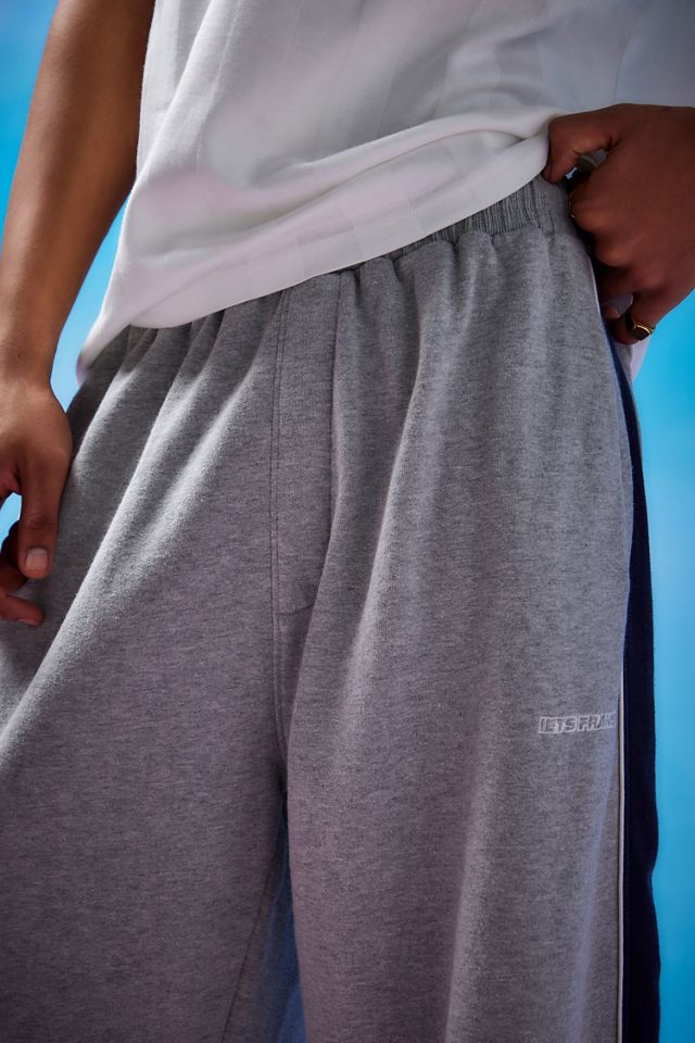 iets frans... Grey Cropped Harri Baggy Joggers #3