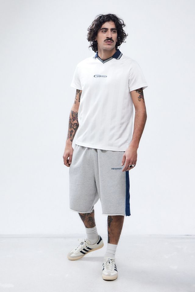 iets frans... Grey Panel Harri Shorts #1