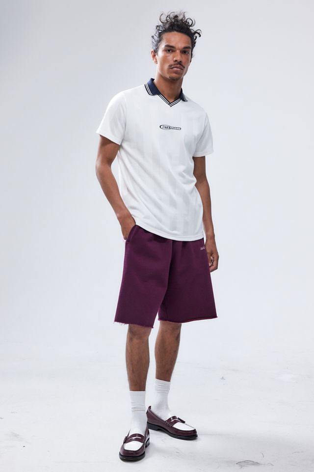 iets frans... Burgundy Panel Harri Shorts #1