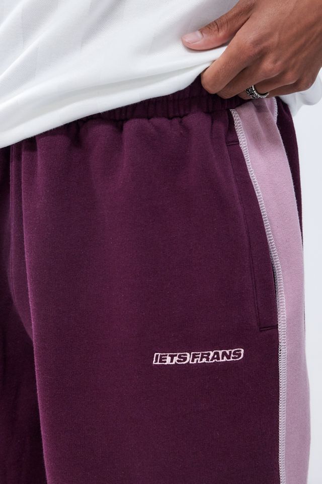 iets frans... Burgundy Panel Harri Shorts #3