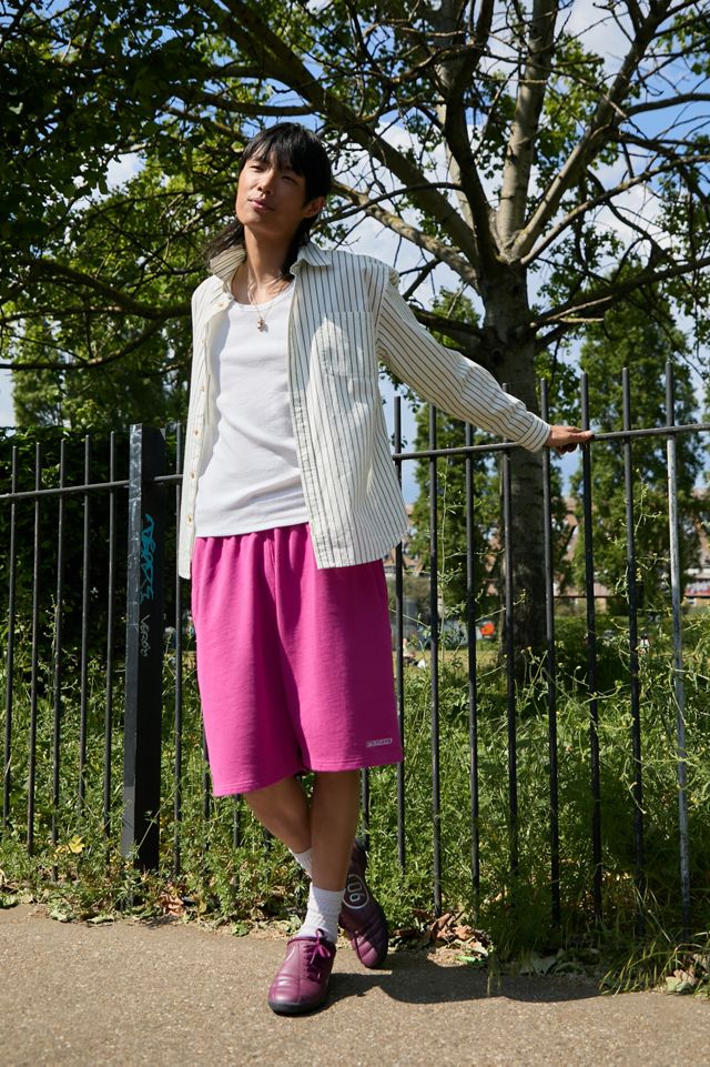 iets frans... Harri Pink Jogger Shorts #1