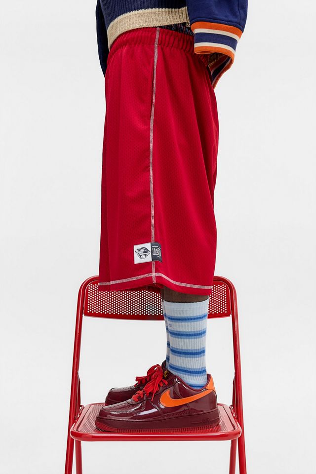 Pantaloncini da basket sportivi rossi iets frans... #4