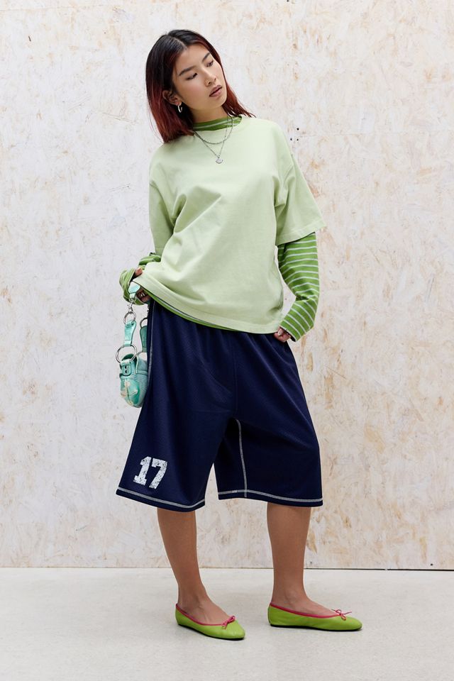 iets frans... Blue Sports Basketball Shorts #8