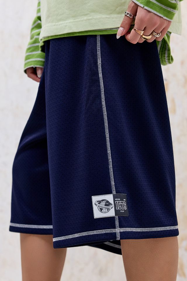 iets frans... Blue Sports Basketball Shorts #9