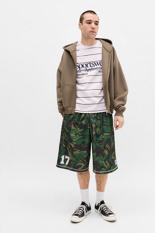 iets frans... Green Camo Airtex Sports Shorts #1