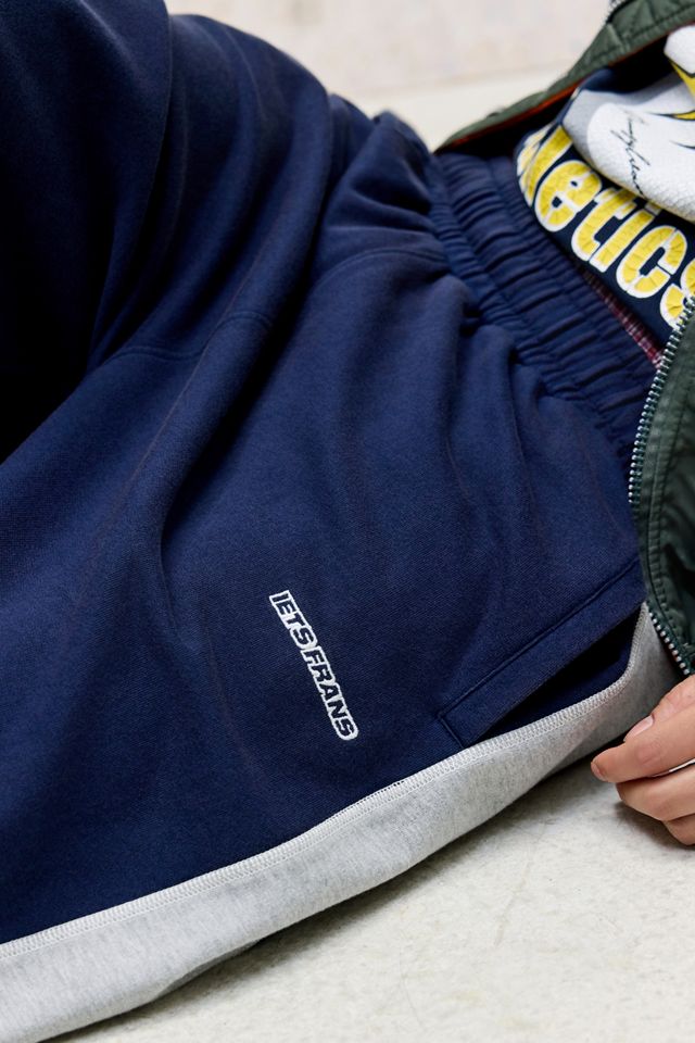 iets frans... Shorts Navy Harri Panel con Dobladillo Sin Rematar #2