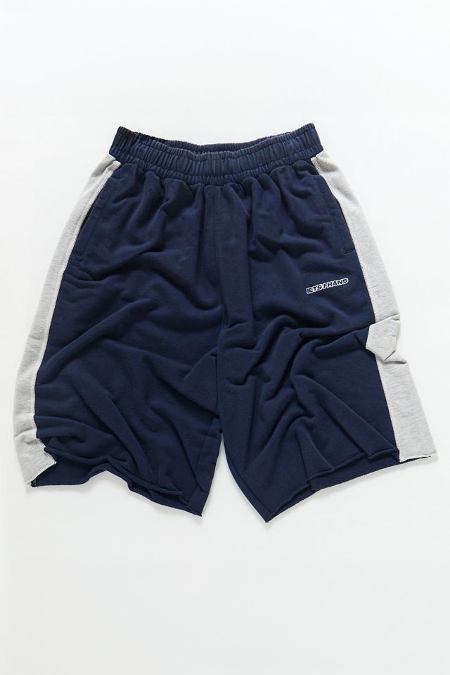 iets frans... Shorts Navy Harri Panel con Dobladillo Sin Rematar #4