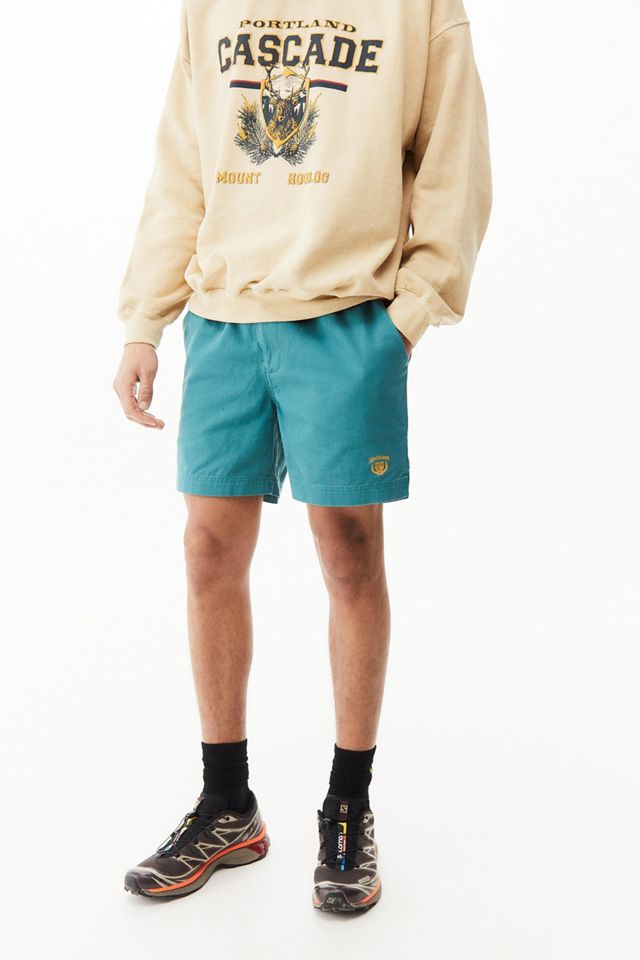 BDG Teal Twill Pantaloncini #1