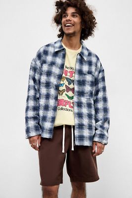 Ayker Braune Twill-Shorts