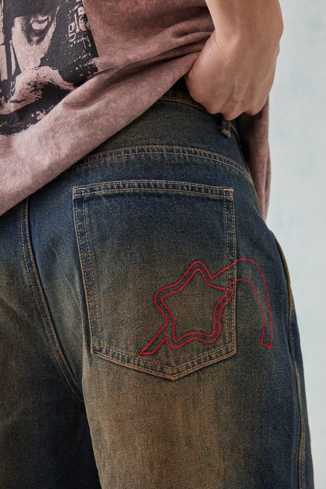 大人気！Jaded London★Bronx Jumbo Fit Denim ジョーツ Shop Bronx Jumbo Fit Denim Jorts | Jaded London | Clothing