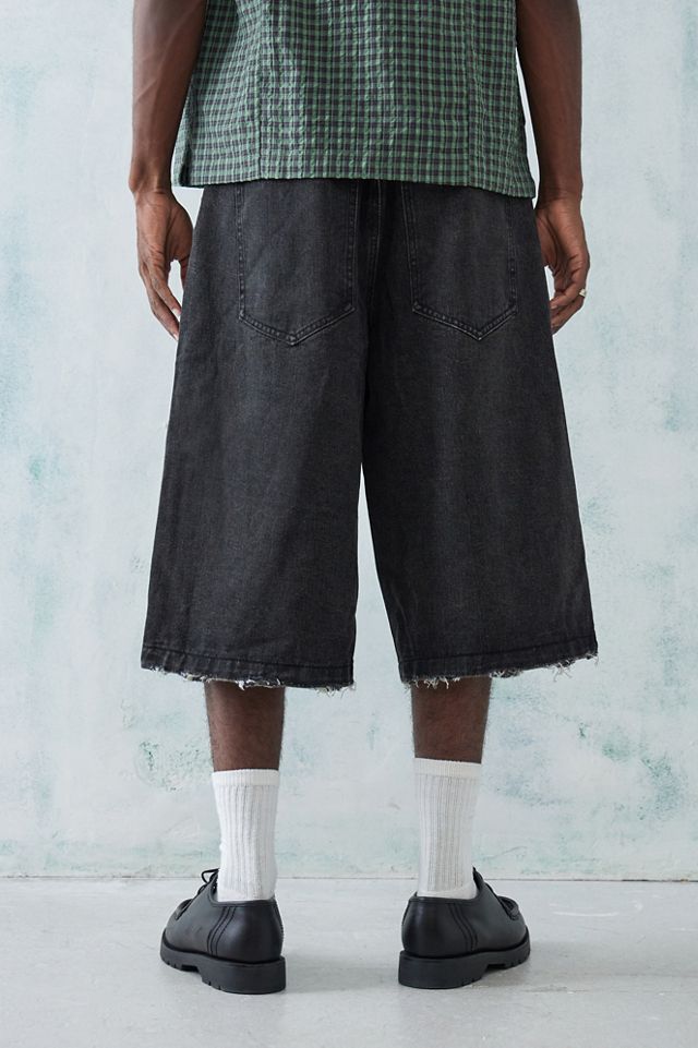 【Jaded London】Washed Black Jumbo Jorts Shop Washed Black Colossus Jorts | Jaded London | Clothing