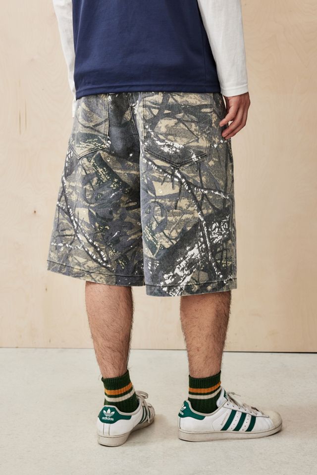 ★JADED LONDON UK★ Eyelet Board Shorts Shop Jumbo Denim Jorts | Jaded London | Clothing