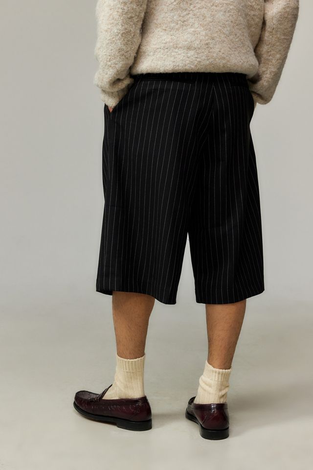 関税送料込【JADED LONDON】Pinstripe Goliath Shorts Black Pinstripe Goliath Shorts | Jaded London | Clothing