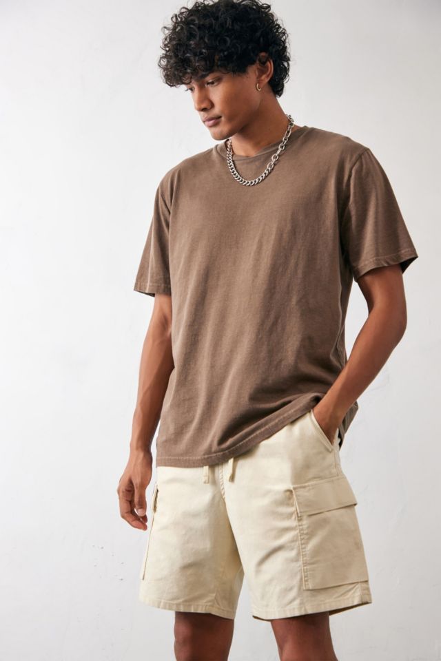 Levi's Bleached Sand Surplus Cargo Shorts | Urban Outfitters UK